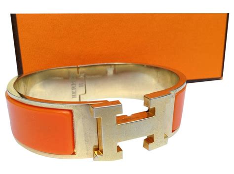 hermes bracciali rigidi|bracciale hermes arancione.